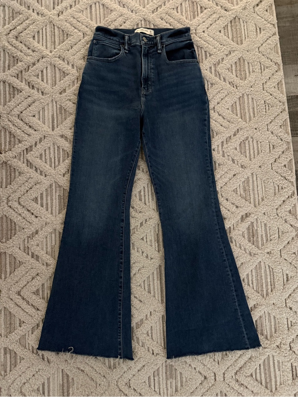 Abercrombie and fitch flare jeans